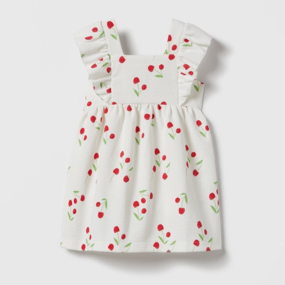 Cherry print dress
